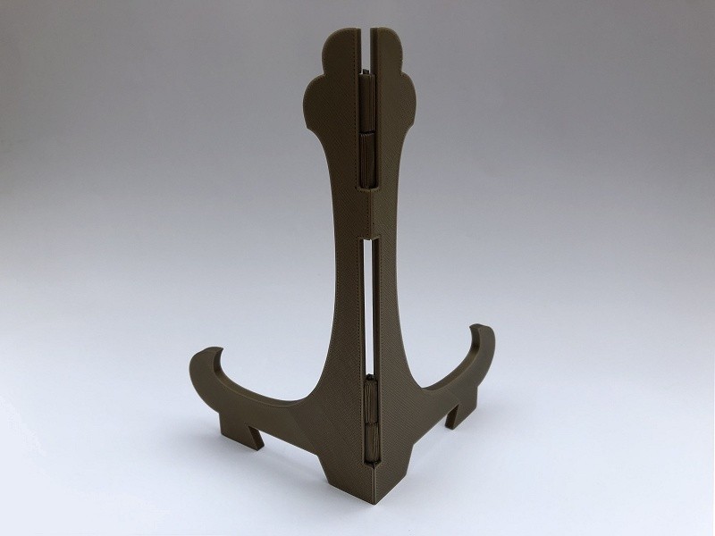 STL file Decorative Plate Holder・3D print design to download・Cults